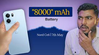 OnePlus Nord CE 6 5G Launch Date in India 🇮🇳 8000mAh Battery? 😱 OnePlus Nord CE 6 Lite Price & Specs