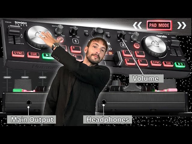 Numark dj2go2 touch all Buttons and Knobs explained