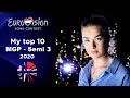 Melodi Grand Prix Semi-final 3 🇳🇴  - My top 4 (Eurovision 2020)