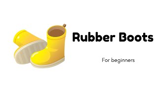 Rubber Boots - Story 14 (Book 2) | For Beginners - English for kids