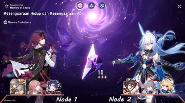 [Honkai Star Rail] 5 Cycle Memory of Chaos 10 Ft. Kafka Team and Jingliu Team