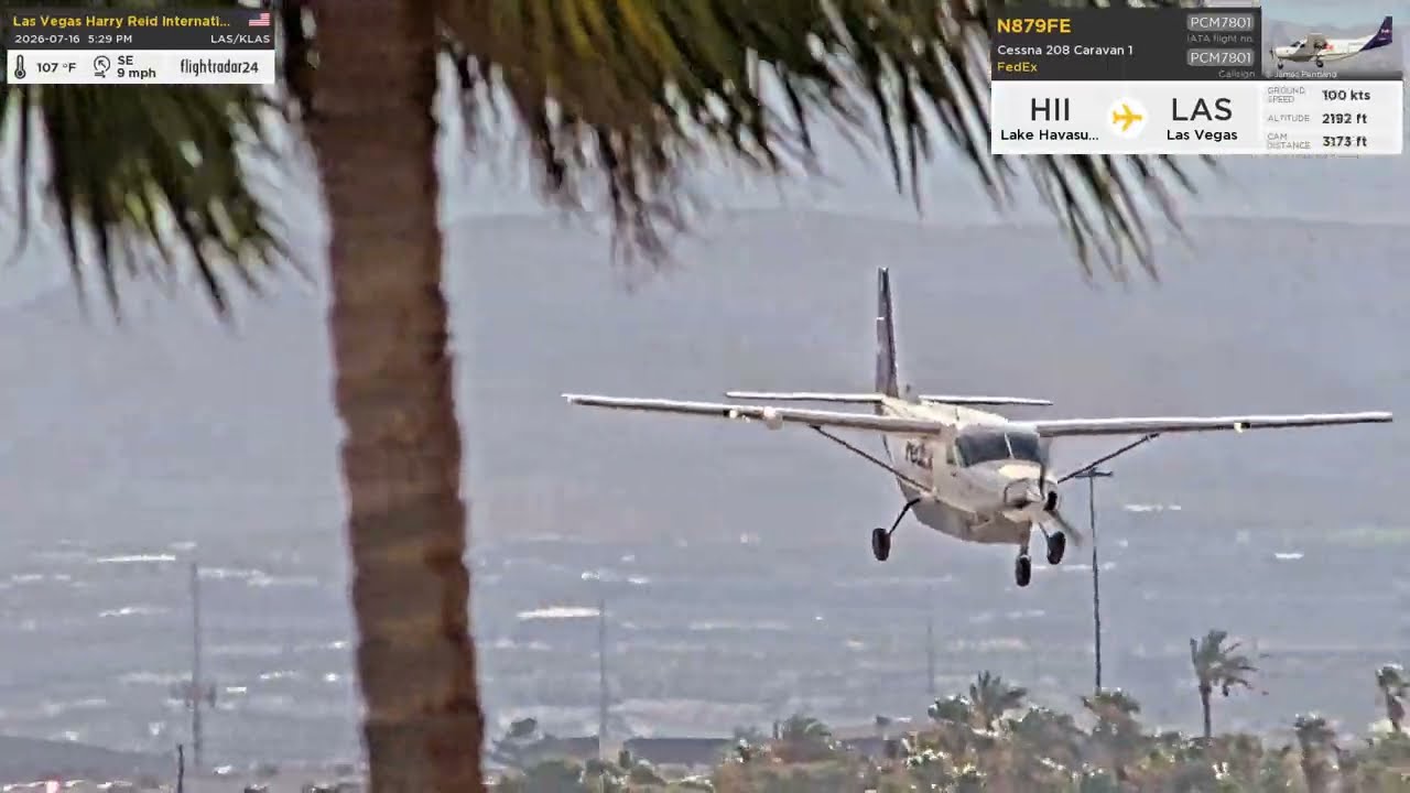 Arrival Of FedEx Cessna 208B Super Cargomaster, N879FE From HII