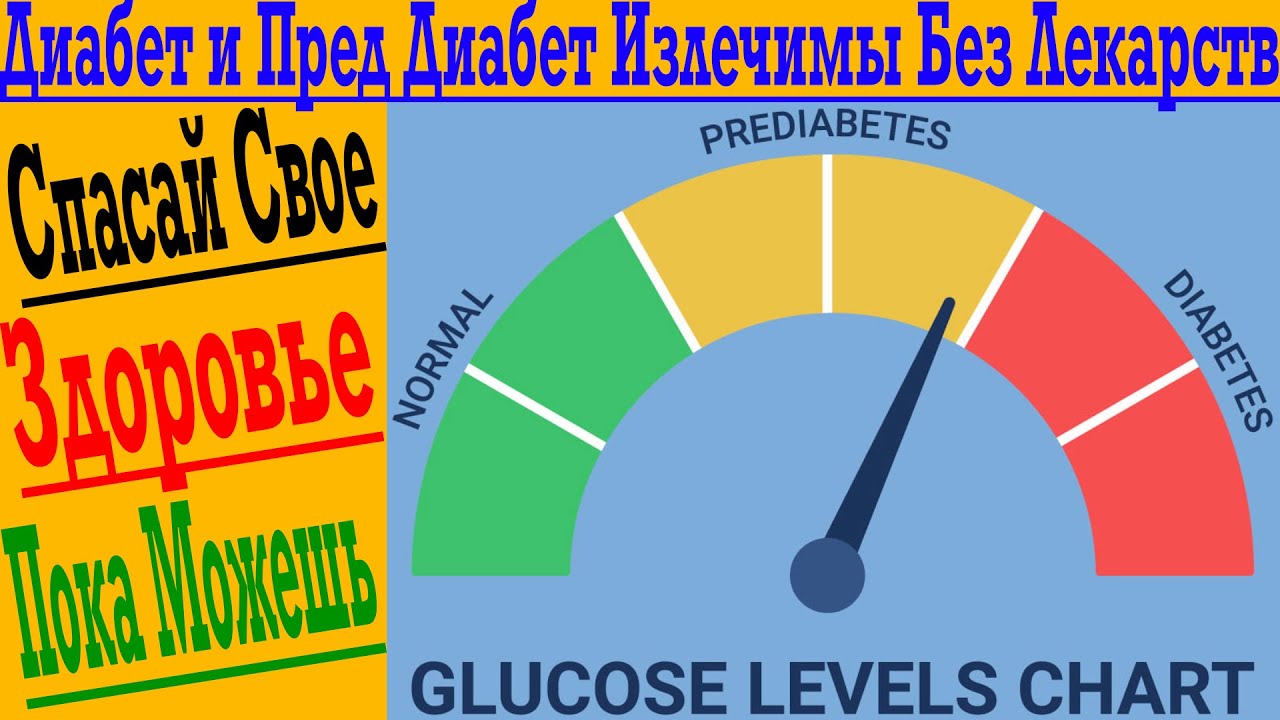 Можно вылечить Преддиабет и Диабет 1 и 2 типа без лекарств! - YouTube