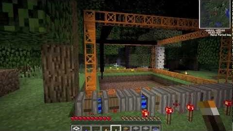 Minecraft Technic Pack - How to make a Quarry!