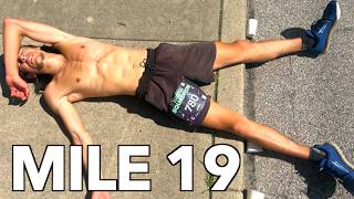I Ran a Marathon With ZERO Training… (DISASTER)