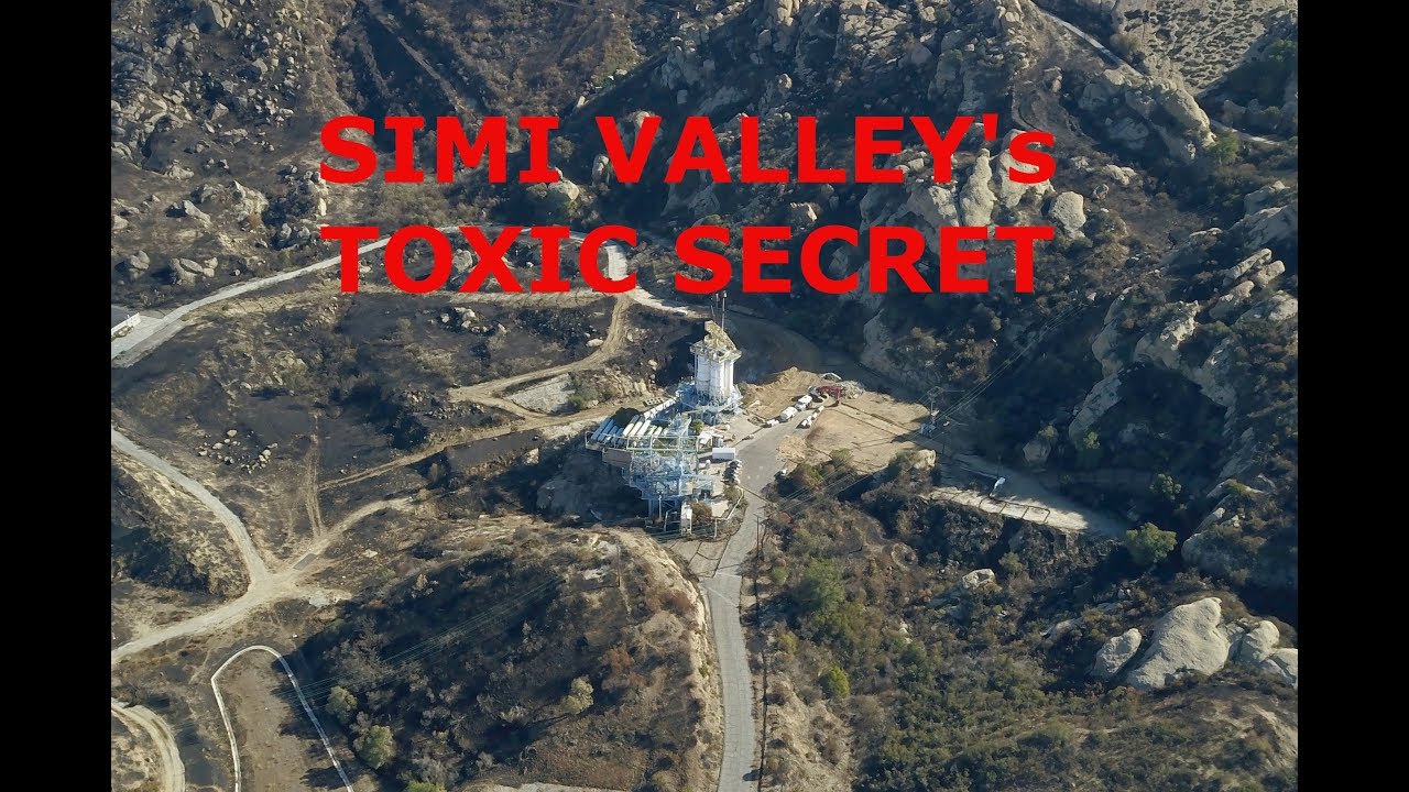 Flying over the Santa Susana Field Laboratory after the Woolsey Fire