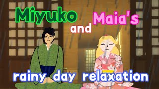 Miyuko And Maias Rainy Day Relaxation