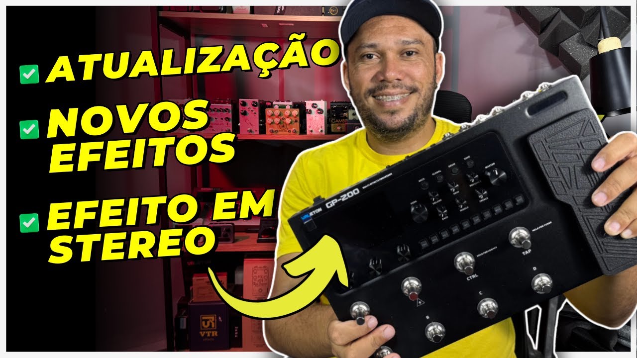 VALETON GP200 - CHEGAMOS AO LIMITE DESSA PEDALEIRA ?