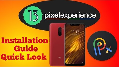 Install Pixel Experience Plus Android 13 on POCO F1 #pixelexperienceplus #pocof1 #poco #techshots