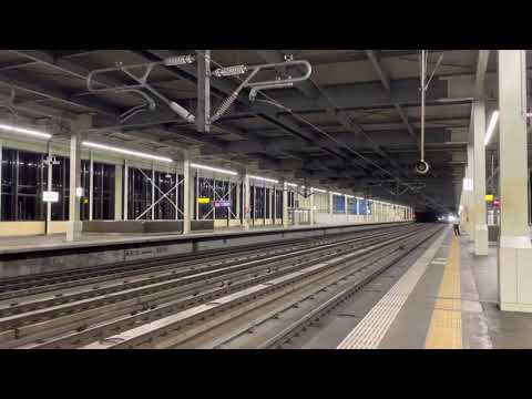 ＪＲ東日本Ｅ７系新幹線上越新幹線上毛高原駅入線シーン