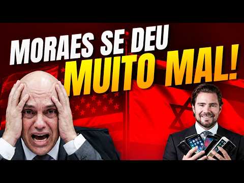 Moraes em PÂNICO: celulares de Vorcaro vão para os EUA e Israel!