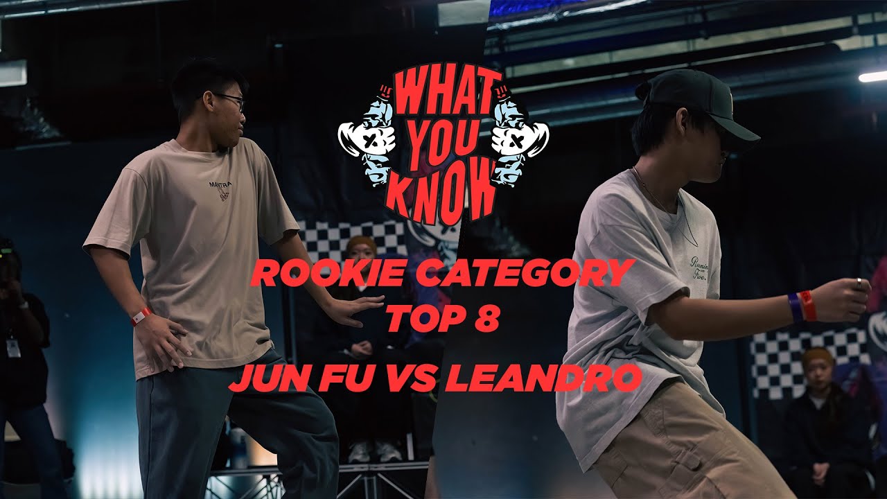 Jun Fu vs Leandro | Rookie Category Top 8 | What You Know Vol. 5 - YouTube