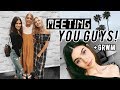 meeting you guys w/ Marla &amp; Sage!! + grwm (San Diego &amp; LA vlog) | Elesa Anthony