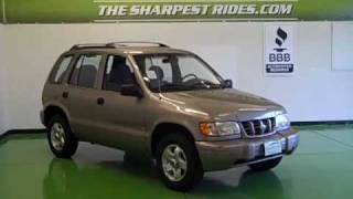 The Sharpest Rides 2001 Kia Sportage Stock  S4581