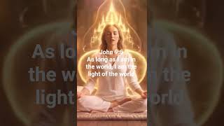 Jesus Christ says let the light of God light up your body #god #love #jesus