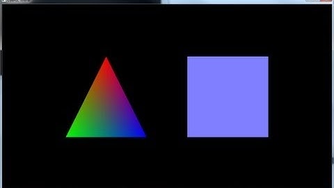 C# OpenGL Tutorial 3 : Coloring Vertices