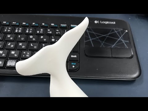 3dプリンターanycubic Mega Proでクジラのスマホスタンド作り 6時間の造形を1分で Youtube