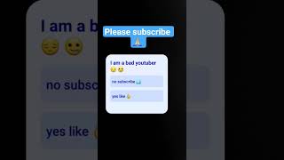 I am a bad youtuber 😔 🥲 #youtubeshorts #funny #audiohacks #viralaudio #audiotechnique
