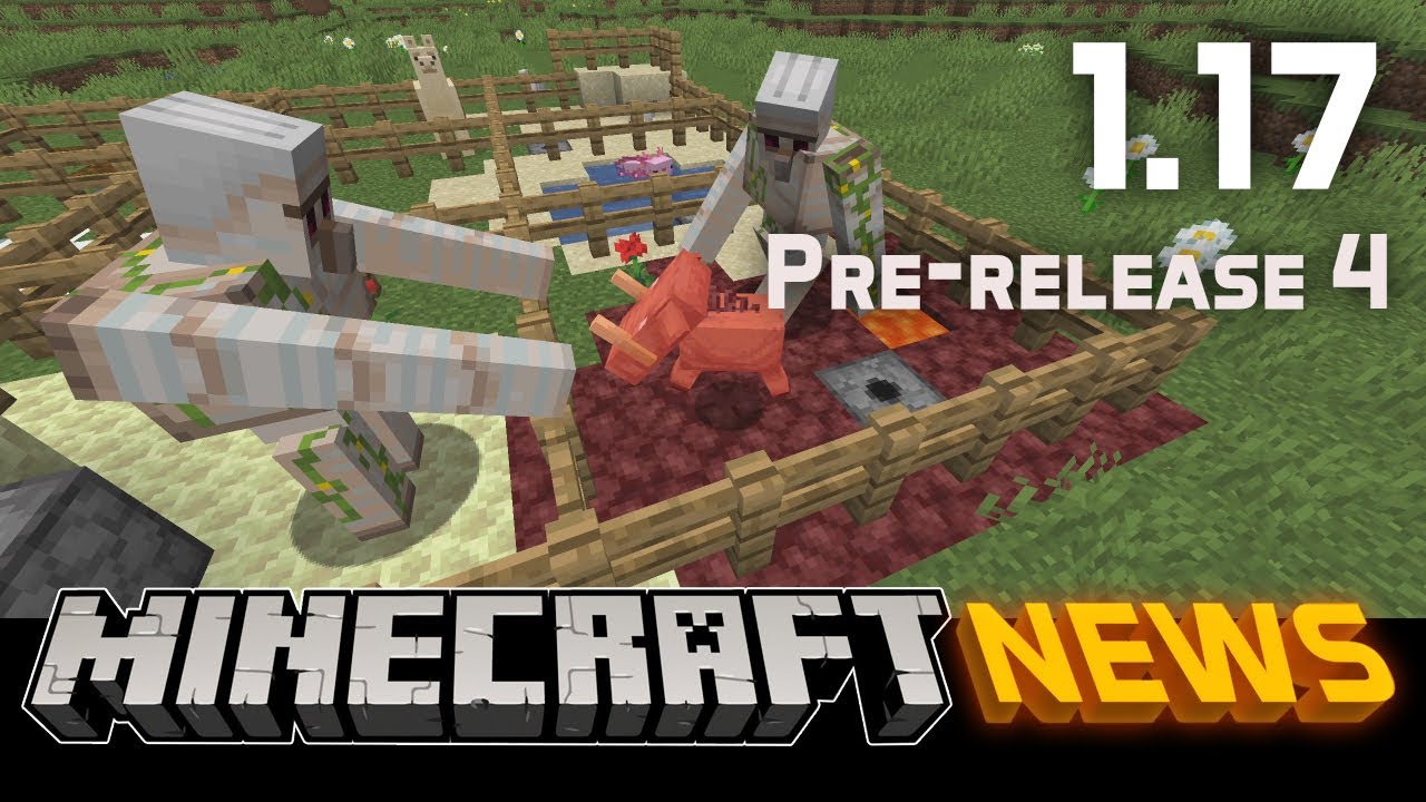Minecraft 1.17 Update News & 1.16.4 Announced! 
