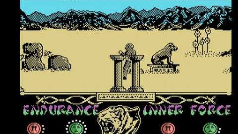 The Way Of The Tiger (忍者タイガー by Gremlin Graphics) (MSX)