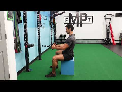 Seated Double Arm Cable Row