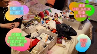 Bedroom Overhaul | MORE Miscellaneous Items Cleanout | Part 6