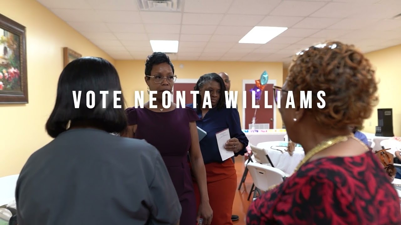 Переизберите Неонту Уильямс в школьный округ Бирмингема 2 во вторник 7 октября!