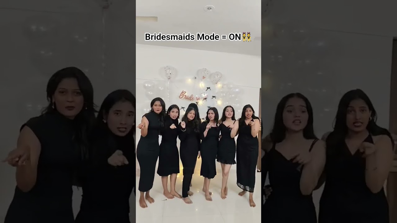 From squad goals to bridal goals 👯‍♀️👰