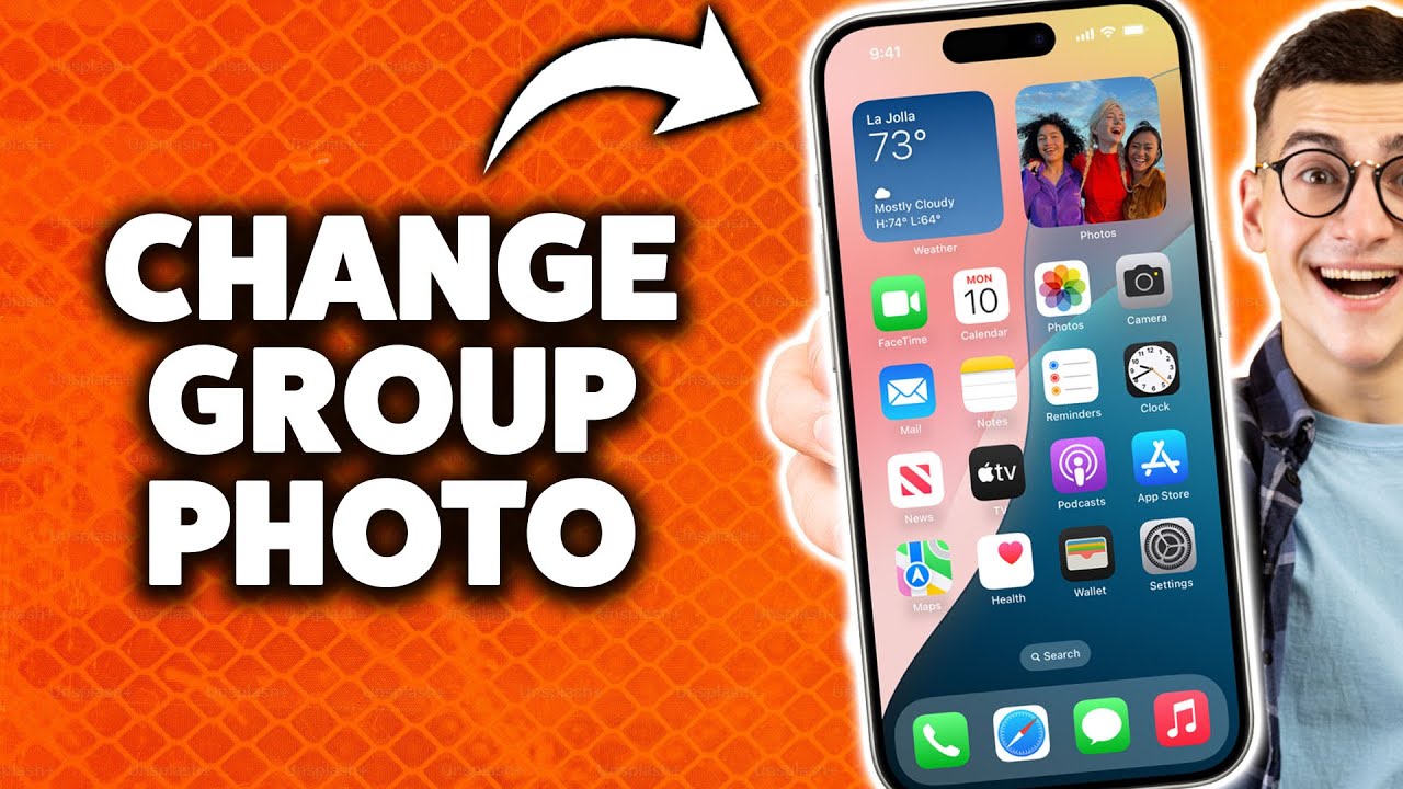 Как изменить значок группового фото на iPhone 2025 (пошаговое руководство)