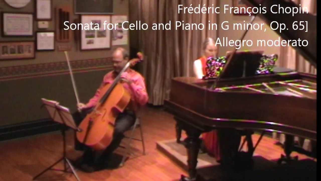Frederic Chopin, cello sonata, I. Allegro moderato