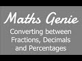 Fractions, Decimals and Percentages