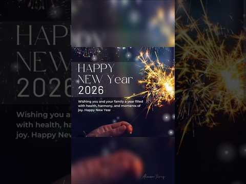 Happy New Year 2026 Wishes Newyear Shorts Celebration 