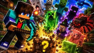 Minecraft but breaking blocks spawn random mob