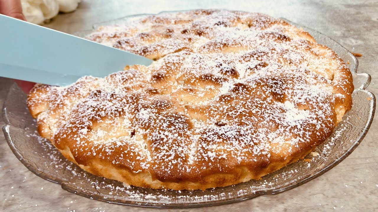 😋Flauschiger Apfelkuchen in 5 Minuten - Du wirst dieses Rezept jeden Tag machen! 2 Äpfel Rezept # 99