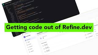 You Won't Believe How EASY it is to Get Code out of Refine.dev or Base44.com without paid package.