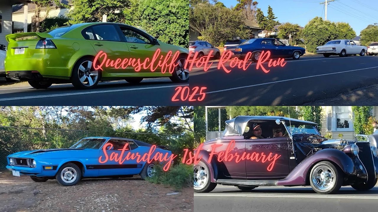 Queenscliff Hot Rod Run 2025 - Saturday Night Cruise