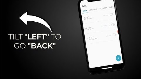 Navigate through your phone with simple Motions! MOTION CONTROL App is NOW live