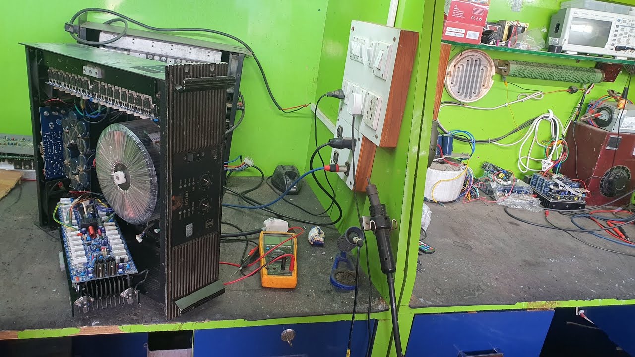ampli 77 Nx audio mt 1601 repairing or lod testing original hai bhai