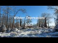 Drone view - impressions of the "corona winter" 2021 in Germany