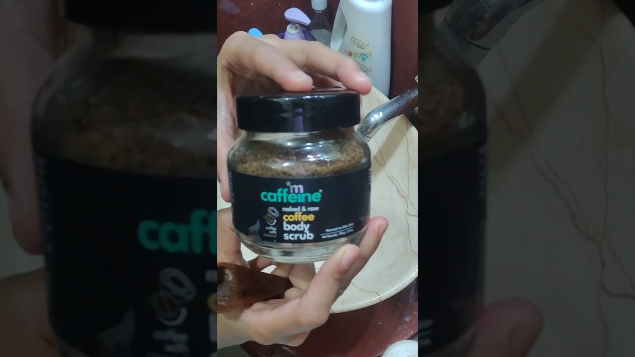 ✨ mCaffeine Coffee Body Scrub Review 