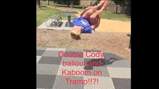 Flip and tramp training/part 2