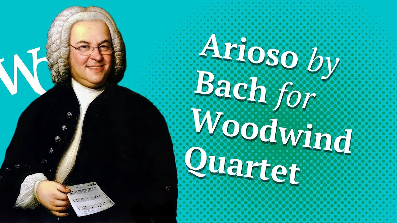 Arioso by Bach for Easy Woodwind Quartet Sheet Music YouTube