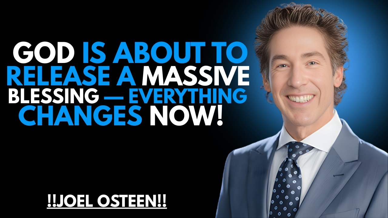 GOD IS ABOUT TO RELEASE A MASSIVE BLESSING — EVERYTHING CHANGES NOW!