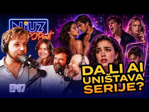 Katarza uz Nika Kejva, bizarne AI serije i književne traume ft. Mihajlo Ilić | Njuz Popkast 87