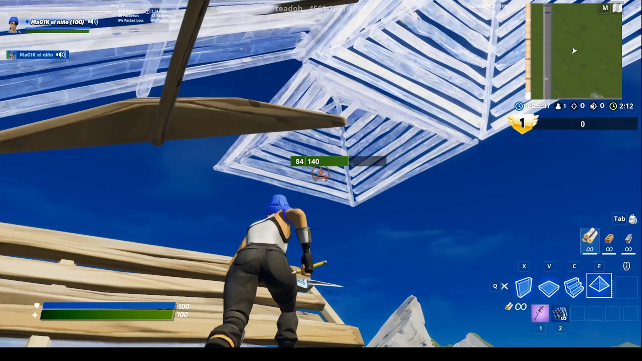 Probando el Fortnite En PC 