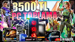 En İyi̇ Ve En Uygun 8550 Tl Si̇stem Toplama Pc Toplama 2022 Pc Üstadi