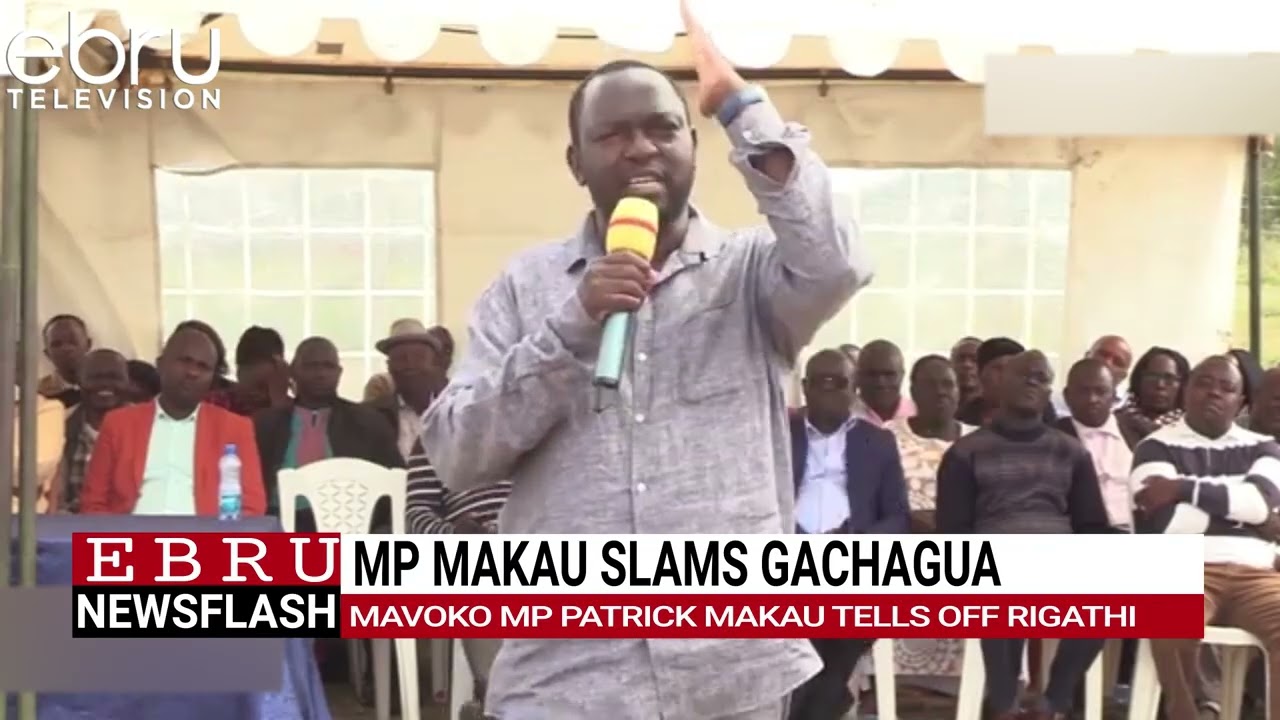 Депутат Патрик Макау обвиняет Гачагуа в сведении Калонзо к региональной политике. 