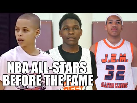 NBA ALL-STARS BEFORE THE FAME!