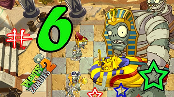Plants vs. Zombies™ 2: Part-6 Ancient Egypt-Day 15, 16,  & 17 Gameplay/Walkthrough for Android, iOS