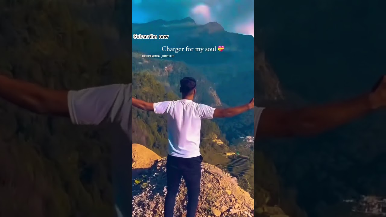 Sunrise view in my village 